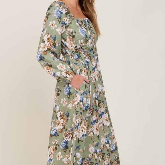 Vanilla Bay Hattie Floral Midi Dress - Picture 2 of 3